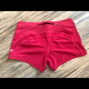 Cranberry red speed up short 4”
